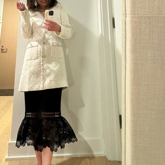 My dearest Queenie Tweed Mini Dress size XS NWT - Picture 4 of 16